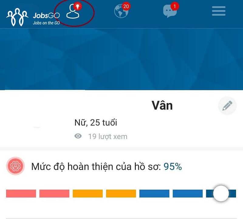 mẫu video cv