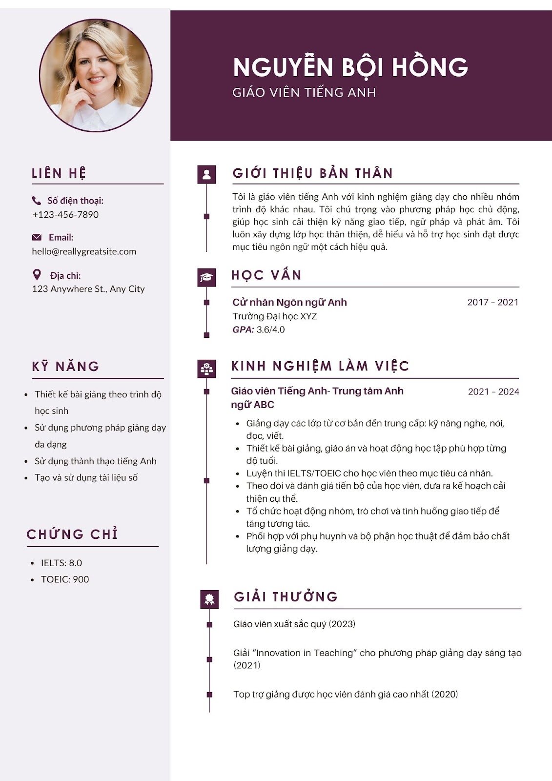 Cách viết CV tiếng Việt - image 6