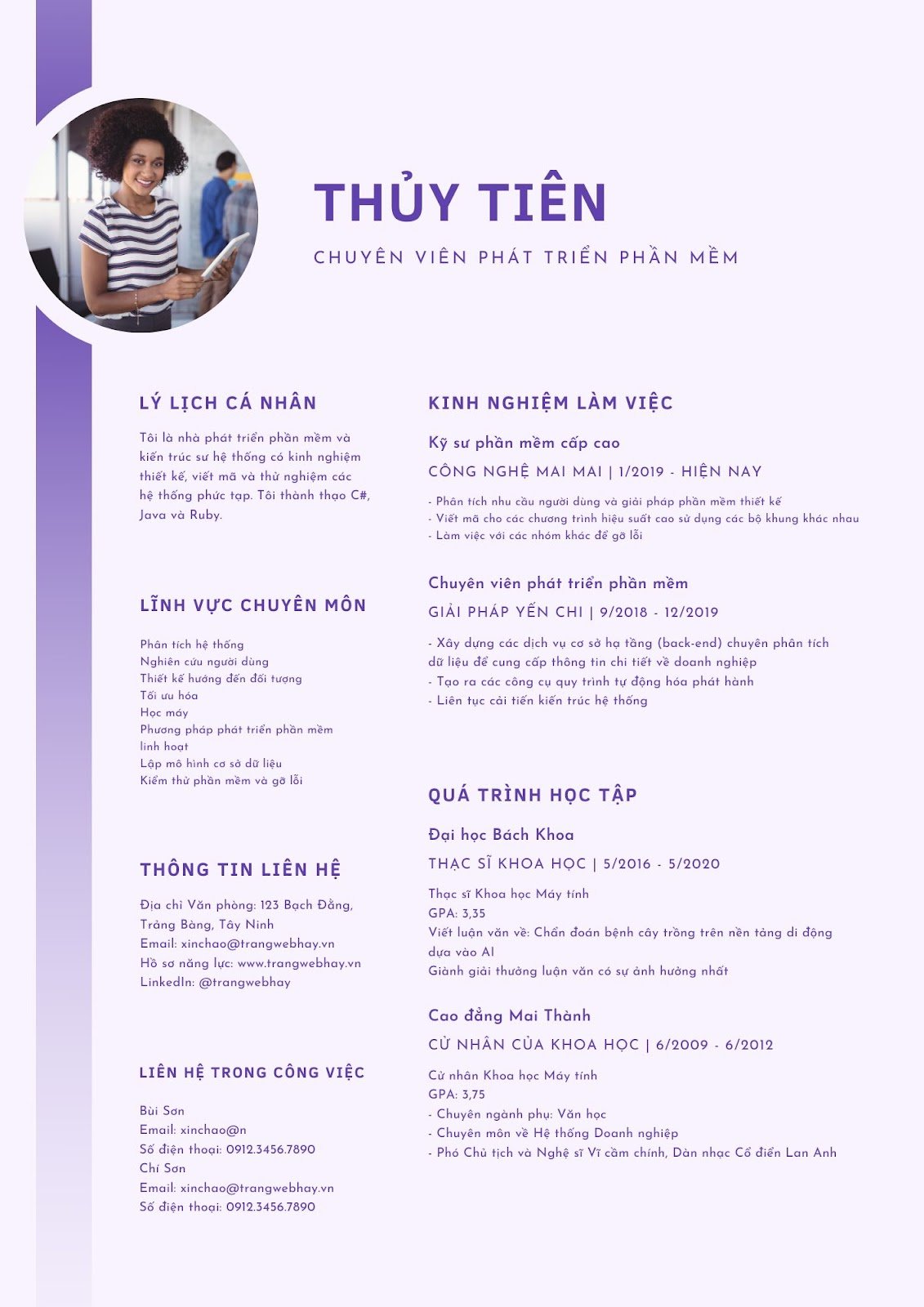 CV ngành kỹ thuật - image 1
