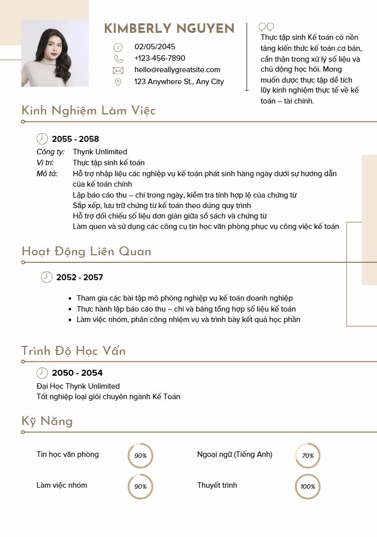 Cách viết kinh nghiệm 33win.com https //m.33win1.com trong CV - image 13