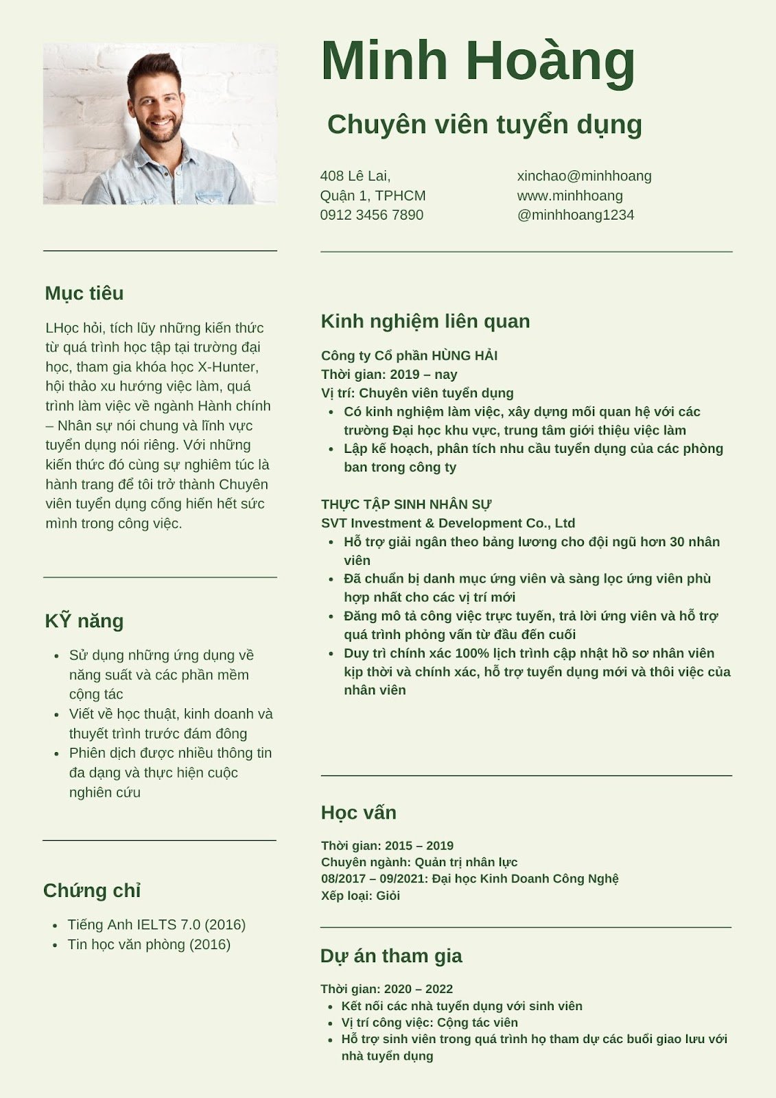 CV ngành nhân sự - image 14