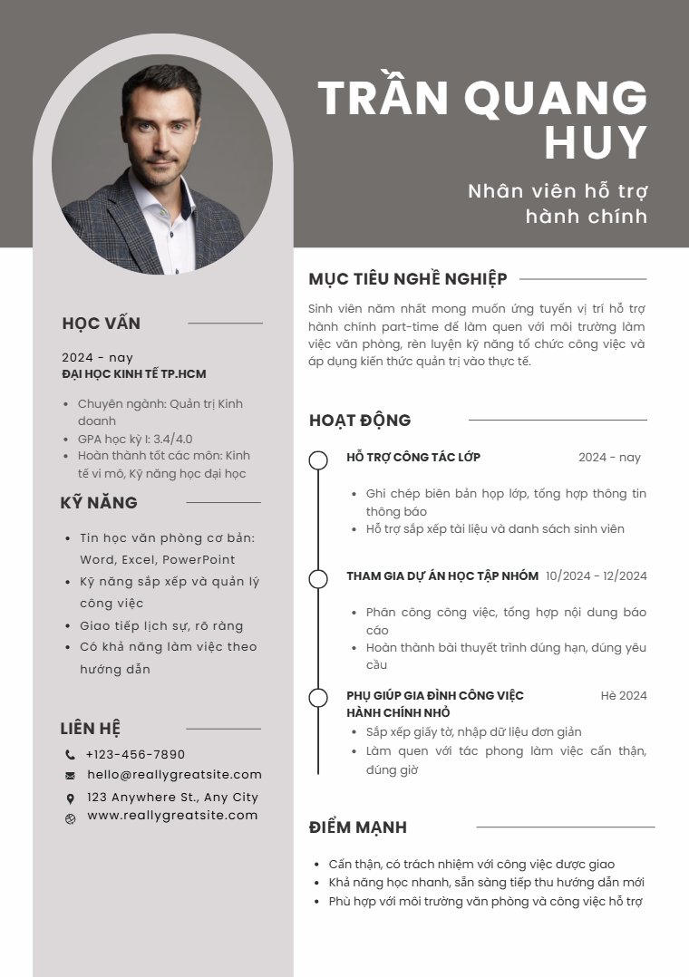 Mẫu CV xin việc đơn giản - image 5