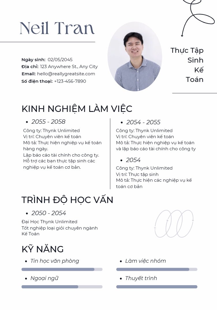 Mẫu CV xin việc đơn giản - image 8