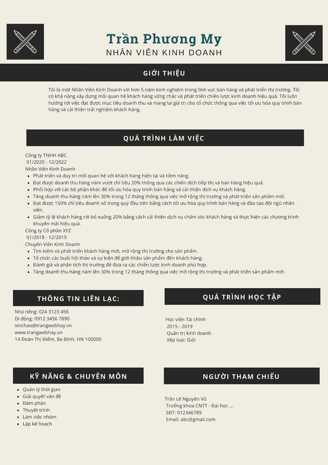Mẫu CV Tải app 33WIN chỉ trong 1 phút và bắt đầu chơi ngay kinh doanh - image 11