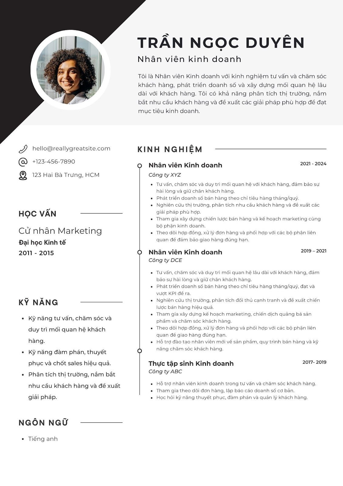 Mẫu CV Tải app 33WIN chỉ trong 1 phút và bắt đầu chơi ngay kinh doanh - image 5
