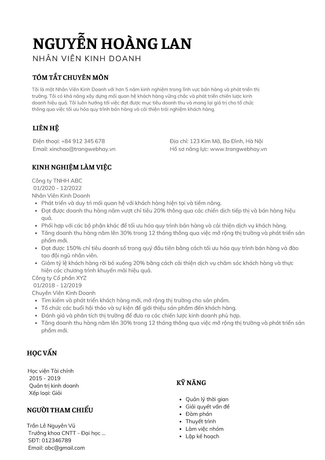 Mẫu CV Tải app 33WIN chỉ trong 1 phút và bắt đầu chơi ngay kinh doanh - image 9