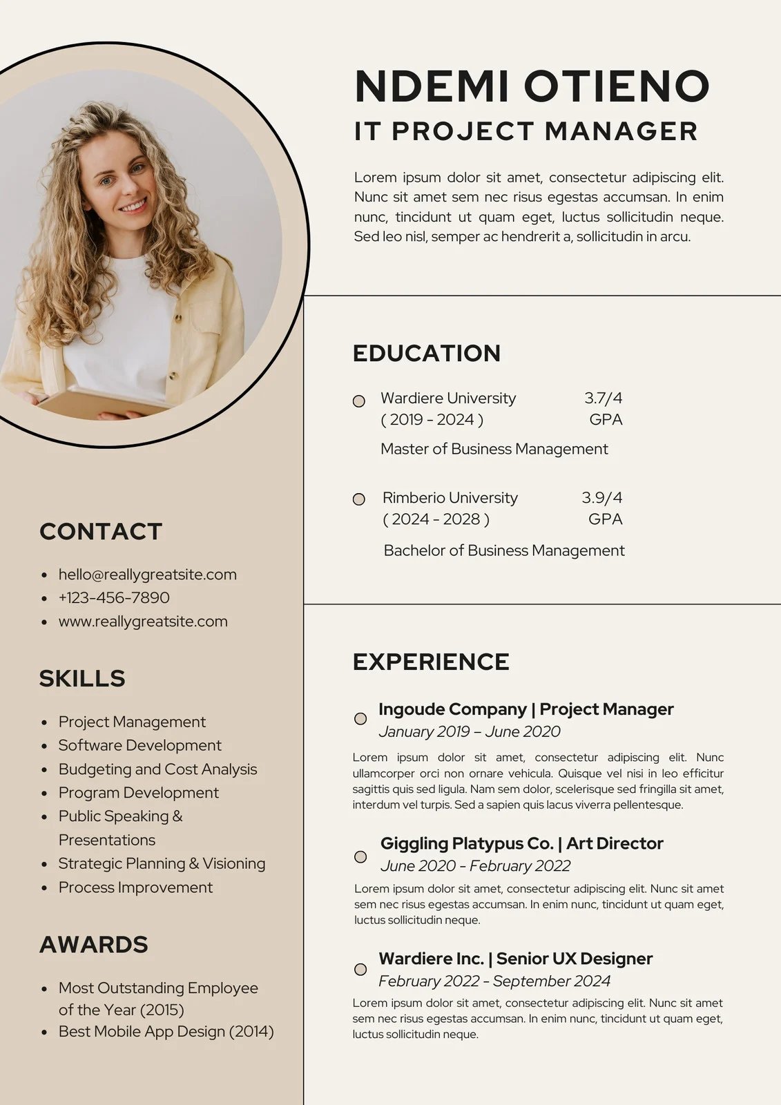 CV tiếng Anh - image 4