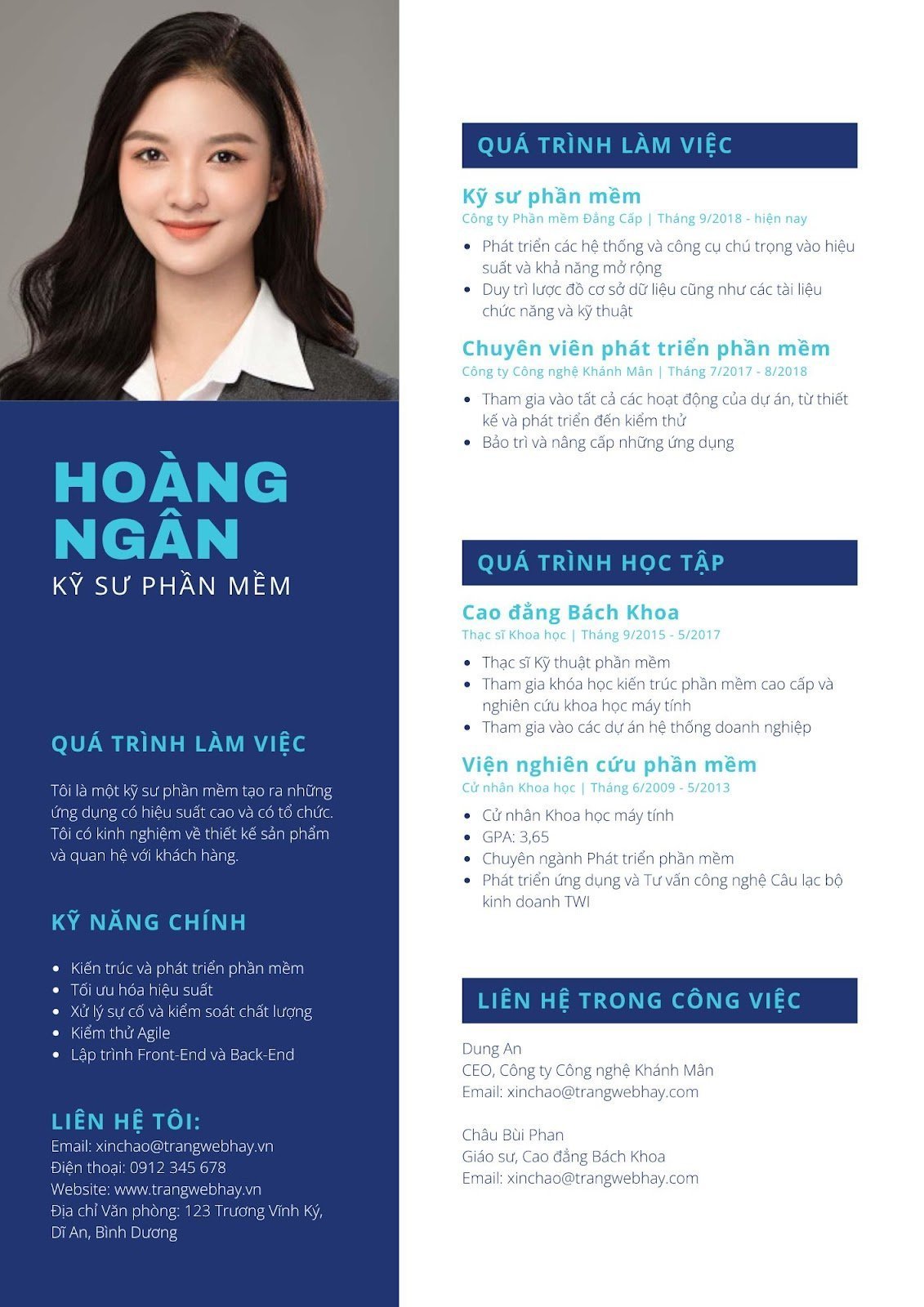 20+ mẫu CV IT ấn tượng, chuyên nghiệp để chinh phục nhà tuyển dụng
