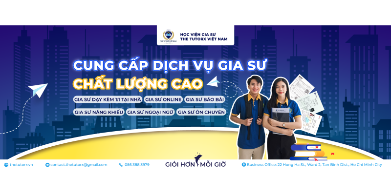 Công Ty TNHH Học Viện Gia Sư The Tutorx
